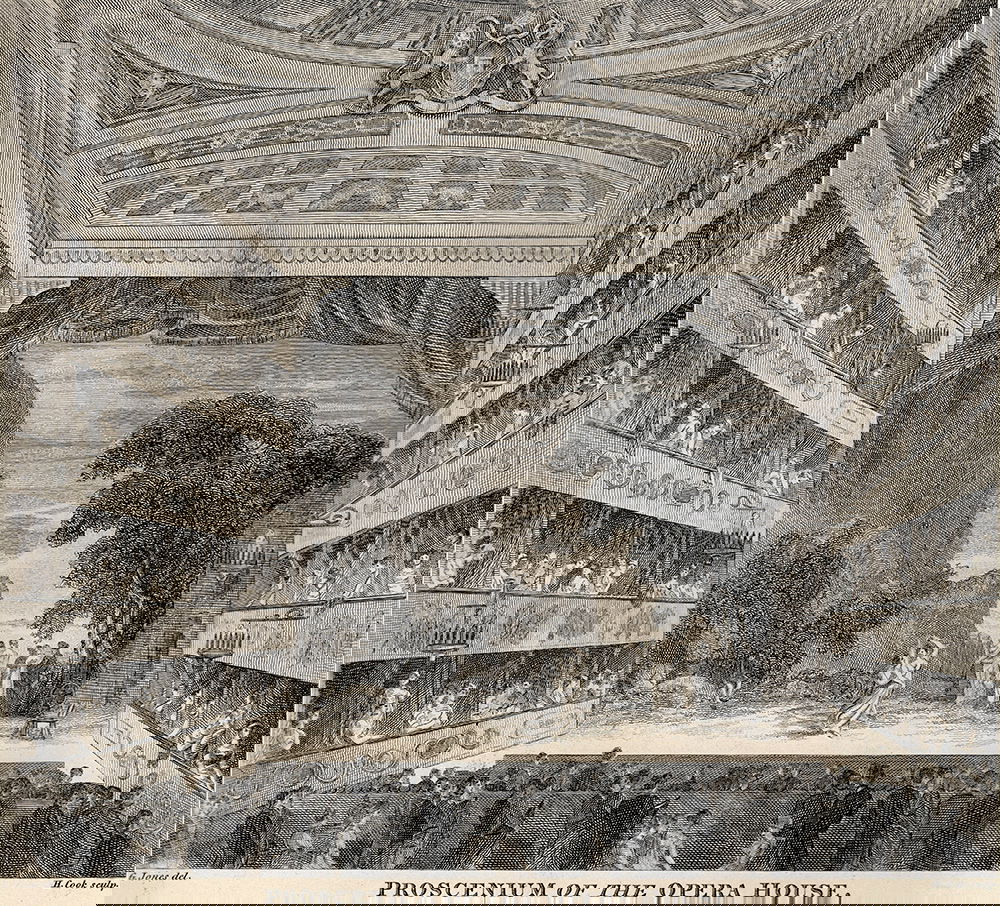 King’s Theatre/Her Majesty’s Theatre, early 19th century, author's collection.